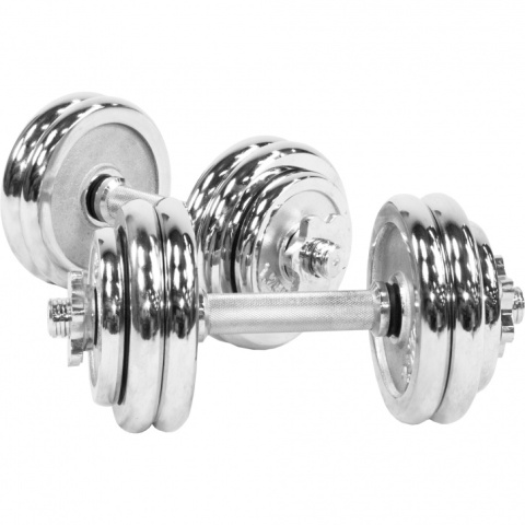 30KG ZESTAW HANTLI CHROMOWANYCH