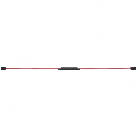 Drążek drgający flexi bar czerwono-czarny 160 cm