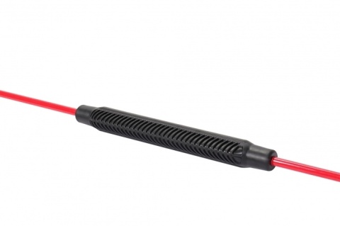 Drążek drgający flexi bar czerwono-czarny 160 cm