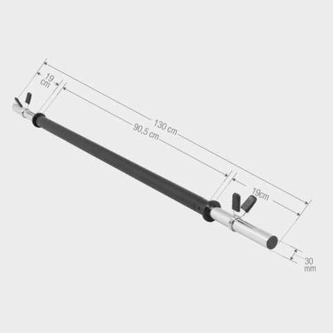 Gryf Lekki 130cm Prosty