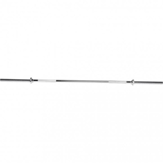 Gryf długi prosty 30mm 180cm z zaciskiem gwiazdowym srebrny
