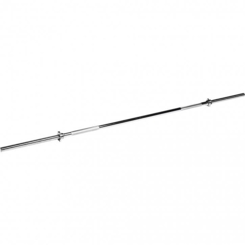 Gryf długi prosty 30mm 200cm z zaciskiem gwiazdowym chromowany