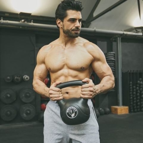 Kettlebell winylowy 5kg