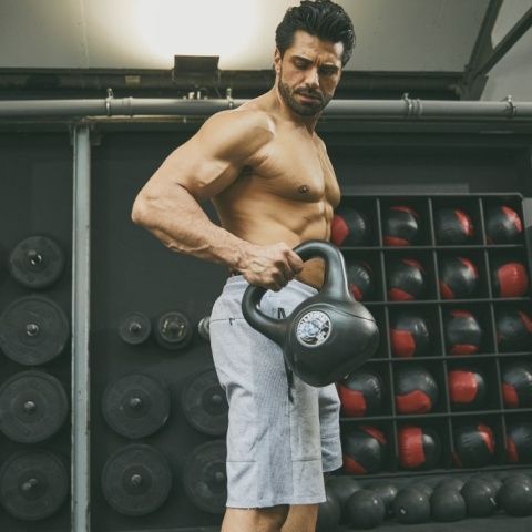 Kettlebell winylowy 5kg