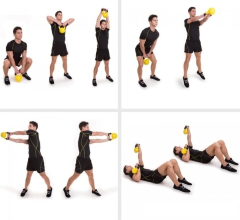 Kettlebell winylowy 5kg