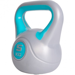 Kettlebell winylowy kolorowy 5kg