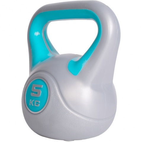 Kettlebell winylowy kolorowy 5kg
