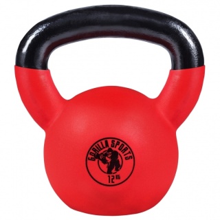 Kettlebell z gumową powłoką 12kg