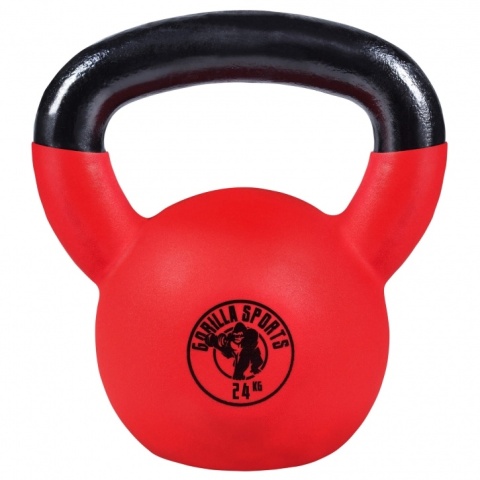 Kettlebell z gumową powłoką 24kg