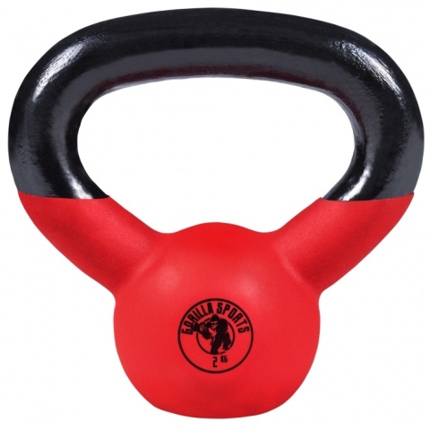 Kettlebell z gumową powłoką 2kg
