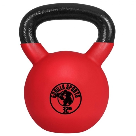 Kettlebell z gumową powłoką 32kg