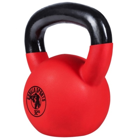 Kettlebell z gumową powłoką 32kg