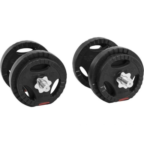2x10 kg Zestaw hantli winylowych Gripper
