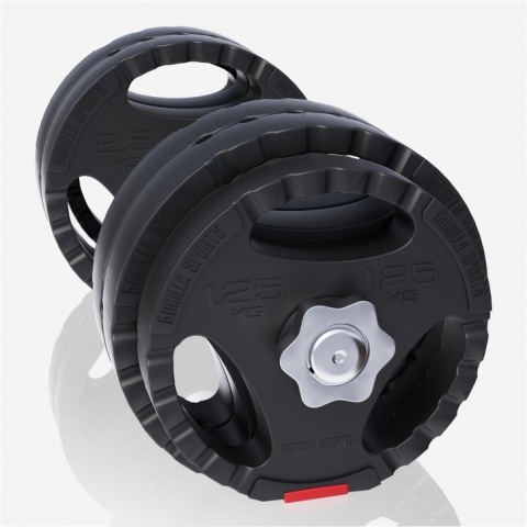 2x15 kg Zestaw Hantli Grip bitumiczny