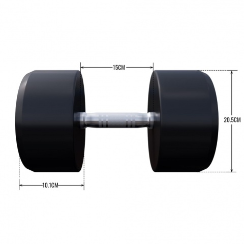 35 kg Hantla Stała Profesjonalna