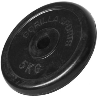 5 kg Obciążenie Gumowane