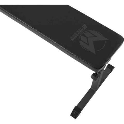 E-Series ławeczka treningowa prosta, regulowana, ciemny szary/czarny