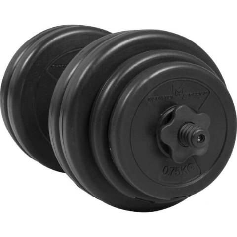 E-Series zestaw hantli 25mm winylowych krótkich 30kg