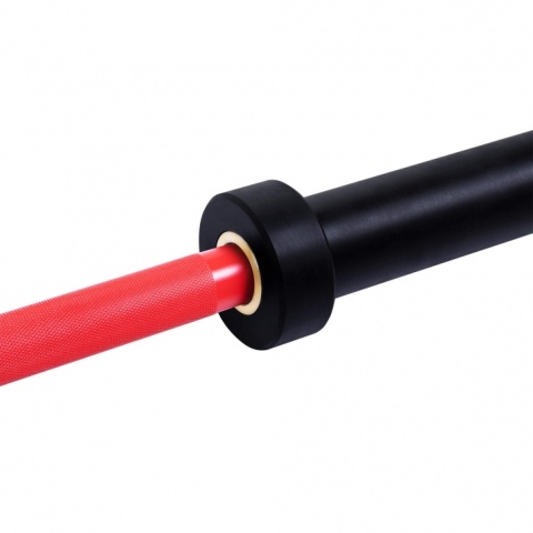 Gryf Olimpijski 50/51 mm czerwony 220 cm
