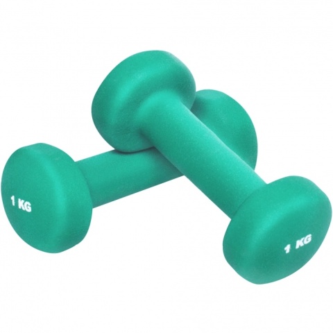 Hantle gimnastyczne 10 kg z walizką