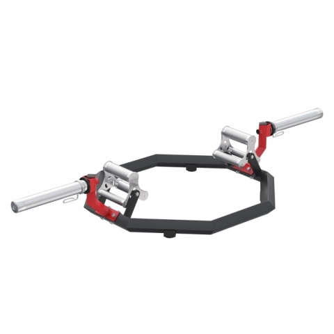 Multi Grip Trap Bar czarno-czerwony 50 mm zaciskowy