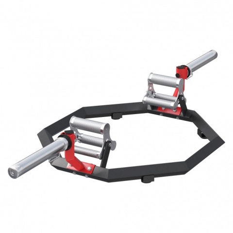 Multi Grip Trap Bar czarno-czerwony 50 mm zaciskowy