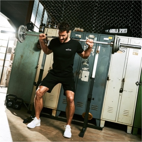 Regulowany stojak squat rack