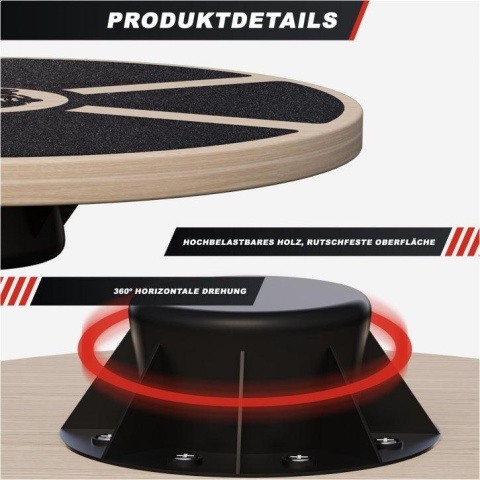 Balance board deska balansowa drewniana