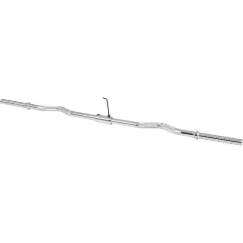 E-Series zestaw sztanga łamana 25mm z obciążeniem winylowym 30kg