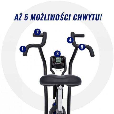 Rower stacjonarny AirBike 90 PRO