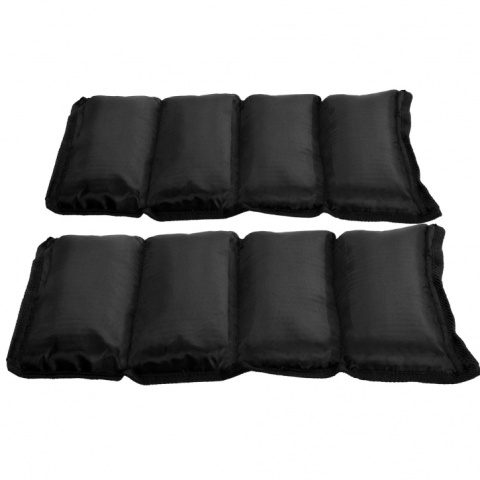 Zestaw obciążników czarnych 7kg (2x3,5kg)