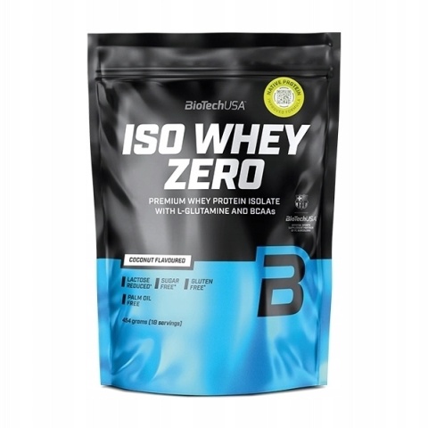 BioTech USA Iso Whey Zero białko o smaku Tiramisu 454 g