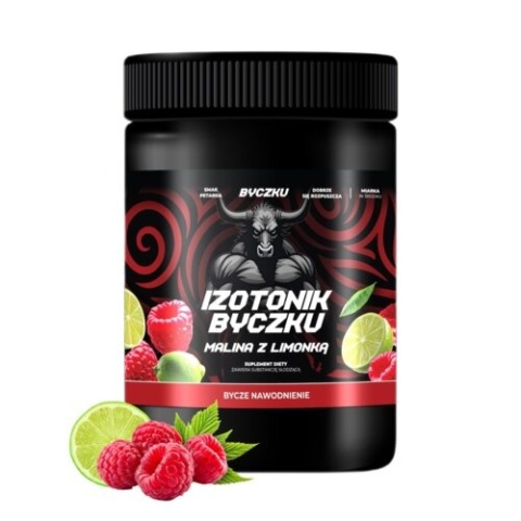 Byczku Izotonik Byczku malina z limonką 700 g