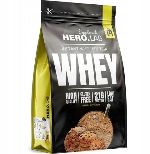 HIRO.LAB Instant Whey Protein Białko o smaku ciasteczkowym 750 g