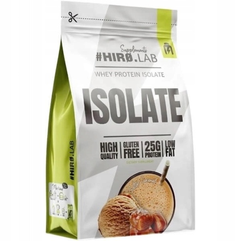HIRO.LAB Whey Protein Isolate Białko o smaku słony karmel 700 g