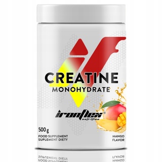 IronFlex Kreatyna monohydrat Brzoskwinia 500g