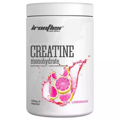 IronFlex Kreatyna monohydrat Pink lemonade 500g