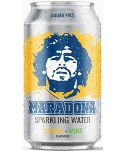 Maradona Sparkling Water Citrus Mint 24 x 330 ml