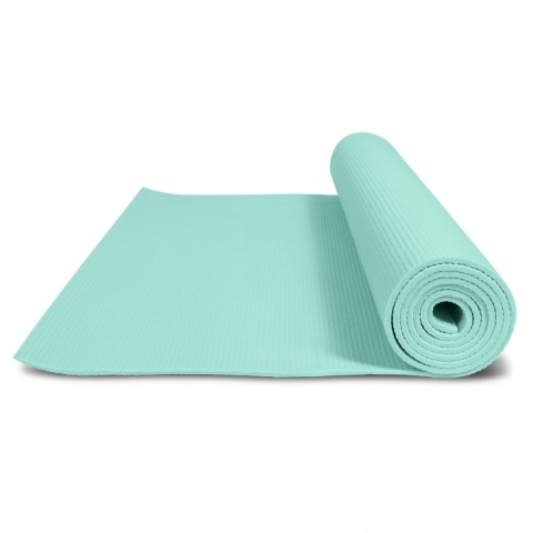 Mata do jogi PVC Gorilla Sports śnieżny błękit