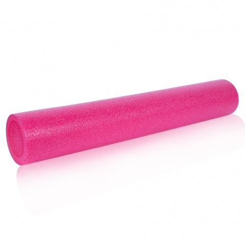 Roller do pilatesu 90x15 cm Gorilla Sports różowy
